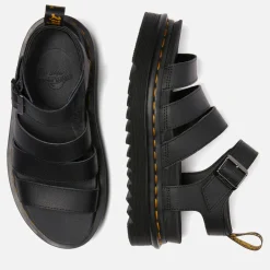 Sandals & Slides|Sandals|Dr. Martens Women's Blaire Leather Strappy Sandals - UK 3