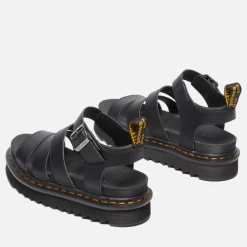 Sandals & Slides|Sandals|Dr. Martens Women's Blaire Leather Strappy Sandals - UK 3