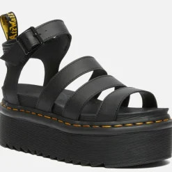 Sandals & Slides|Sandals|Dr. Martens Women's Blaire Quad Sandals - Black - UK 8
