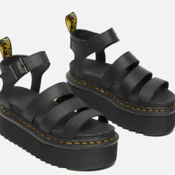 Sandals & Slides|Sandals|Dr. Martens Women's Blaire Quad Sandals - Black - UK 8