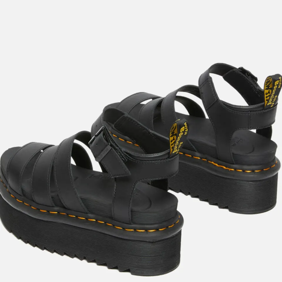 Sandals & Slides|Sandals|Dr. Martens Women's Blaire Quad Sandals - Black - UK 8