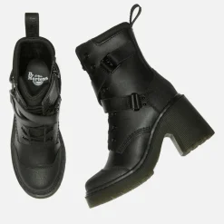 Boots|Marant Etoile Dr. Martens Women's Chesney Tech 8-Eye Heeled Leather Boots - UK 3