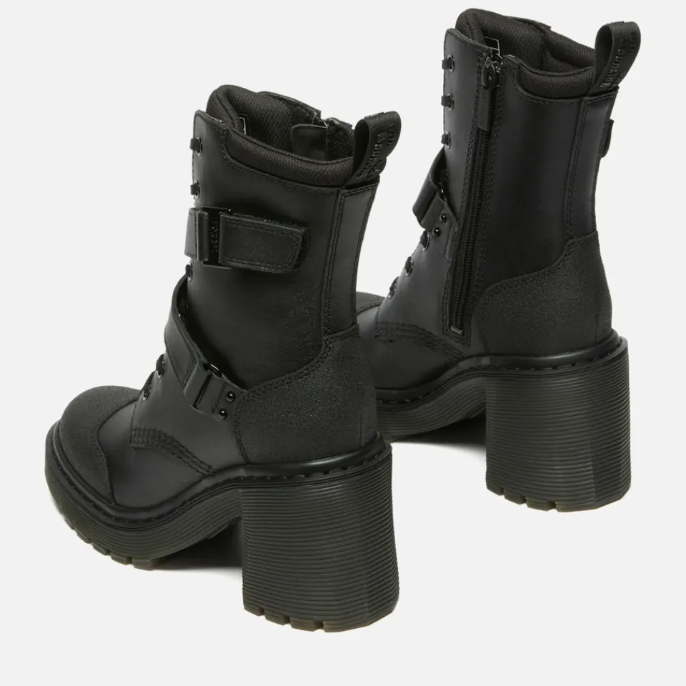 Boots|Marant Etoile Dr. Martens Women's Chesney Tech 8-Eye Heeled Leather Boots - UK 3