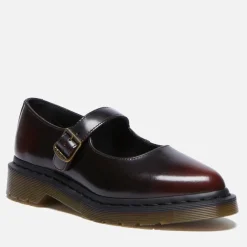 Flats|Dr. Martens Women's Elphie Leather Mary Jane Shoes - UK 3