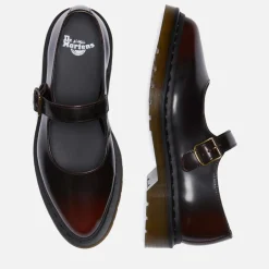 Flats|Dr. Martens Women's Elphie Leather Mary Jane Shoes - UK 3