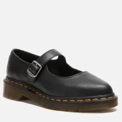 Flats|Dr. Martens Women's Elphie Leather Mary Jane Shoes - UK 3