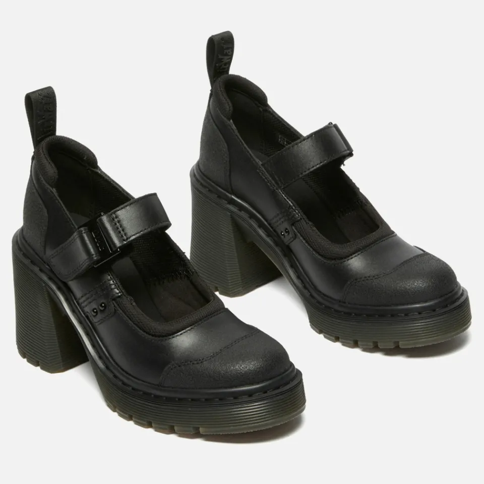 Heels|RAINS Dr. Martens Women's Eviee Tech Heeled Mary Janes - UK 5