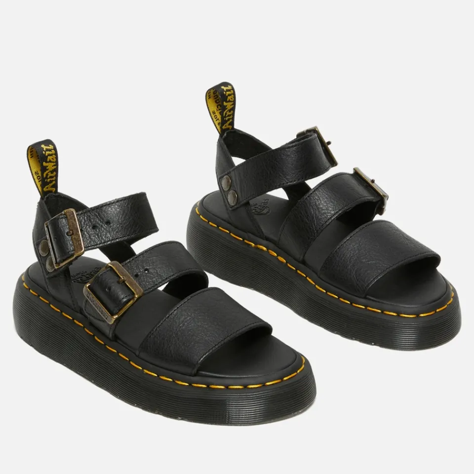 Sandals & Slides|Sandals|Dr. Martens Women's Gryphon Quad Leather Sandals - UK 4