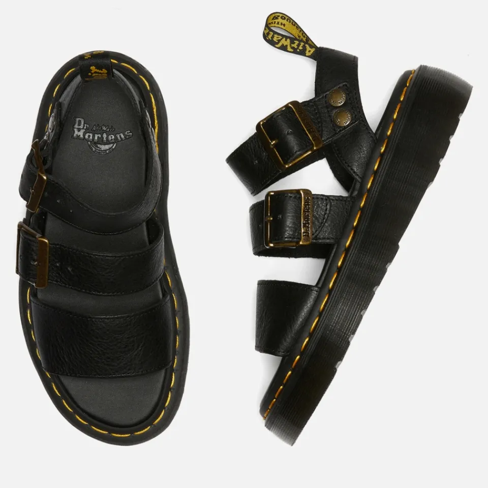 Sandals & Slides|Sandals|Dr. Martens Women's Gryphon Quad Leather Sandals - UK 4