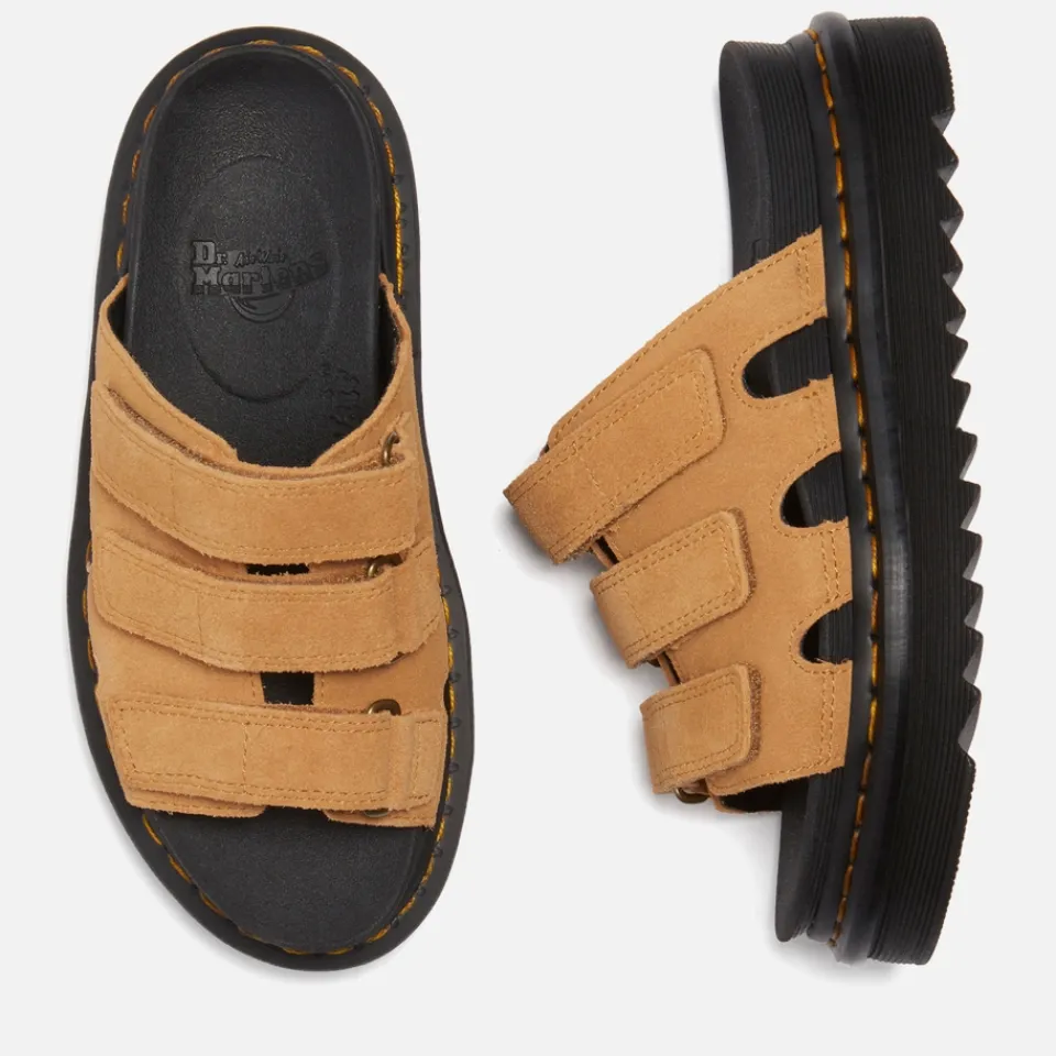 Sandals & Slides|Sandals|Dr. Martens Women's Raine Suede Slide Sandals - UK 3