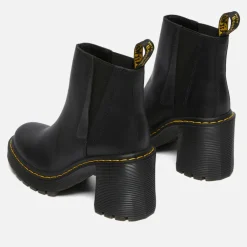 Boots|Dr. Martens Women's Spence Leather Heeled Chelsea Boots - UK 3