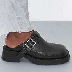 Flats|SUI AVA E8 by Miista Women's Aroa Leather Mules - UK 4