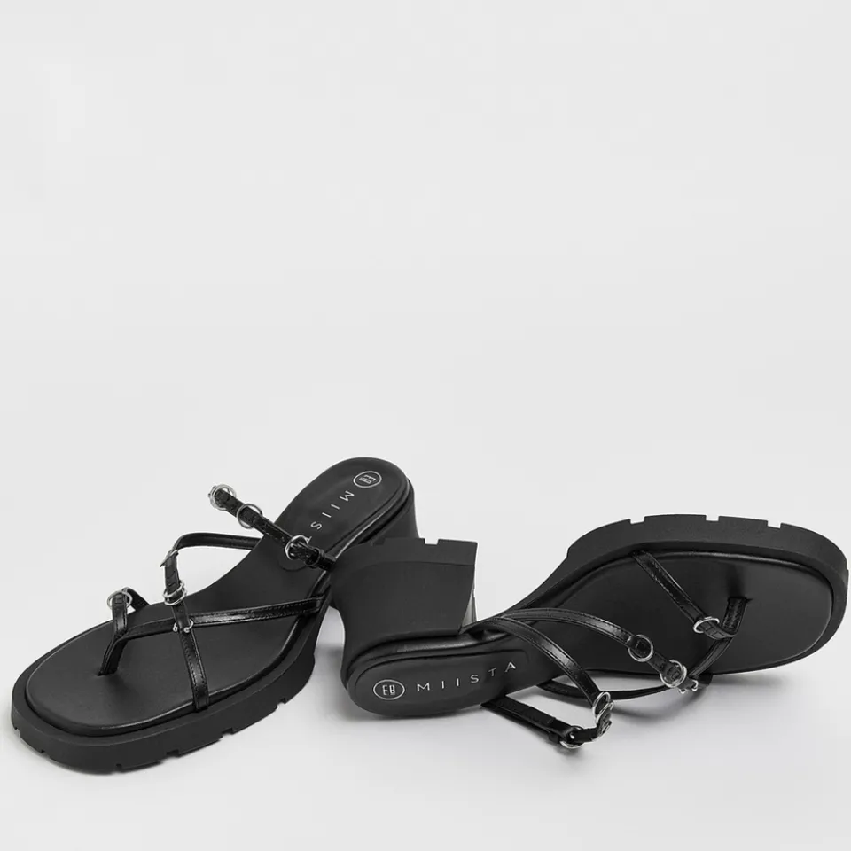 Heels|Keen E8 by Miista Women's Jaslene Leather Heeled Sandals - UK 3