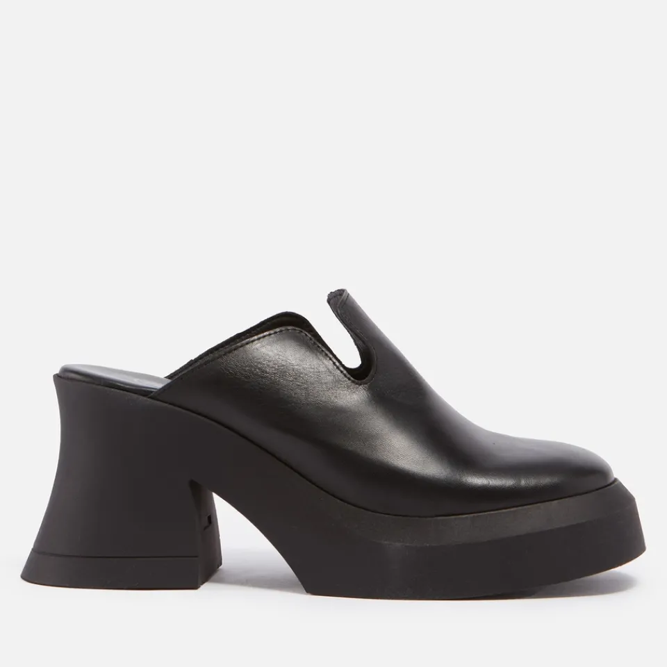 Heels|Dr. Martens E8 by Miista Women's Octovia Leather Heeled Mules - UK 6