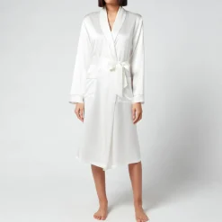 Bedroom|Dr. Martens ESPA Silk Robe - White - S-M