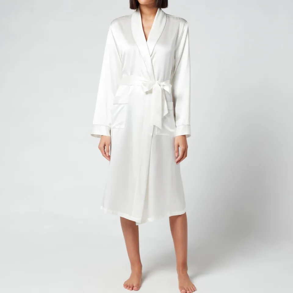 Bedroom|Dr. Martens ESPA Silk Robe - White - S-M