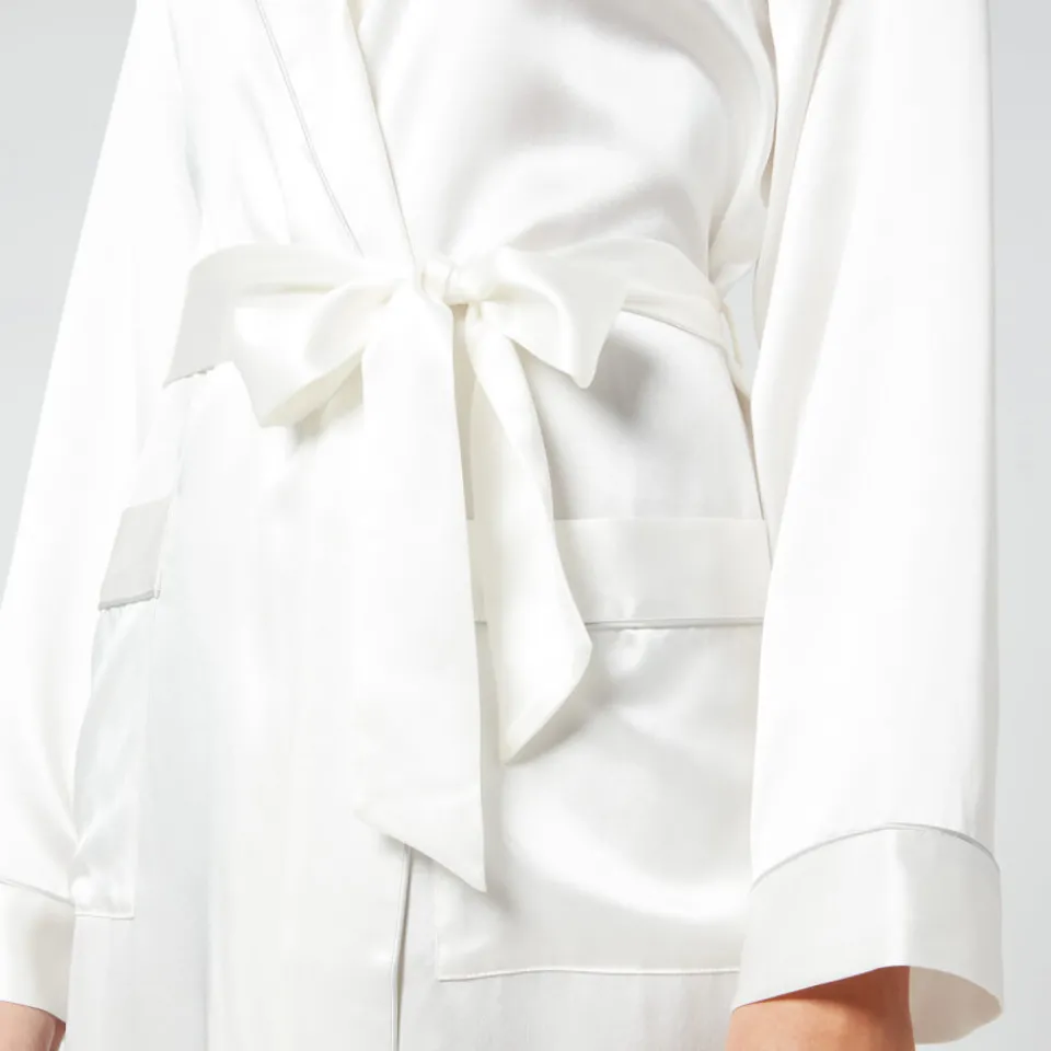 Bedroom|Dr. Martens ESPA Silk Robe - White - S-M