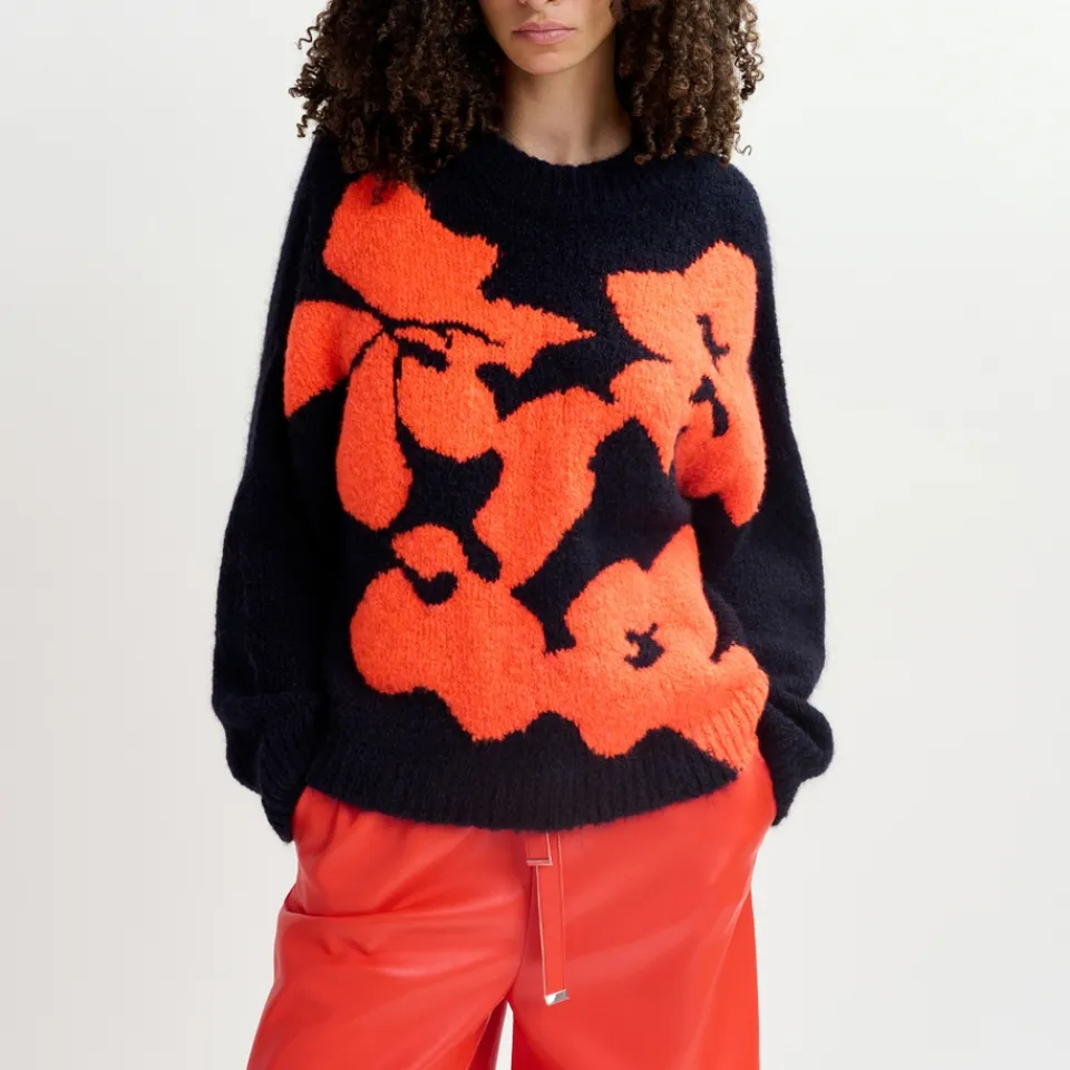 Loungewear|Knitwear|Jakke Essentiel Antwerp Garcon Intarsia Knit Jumper - S