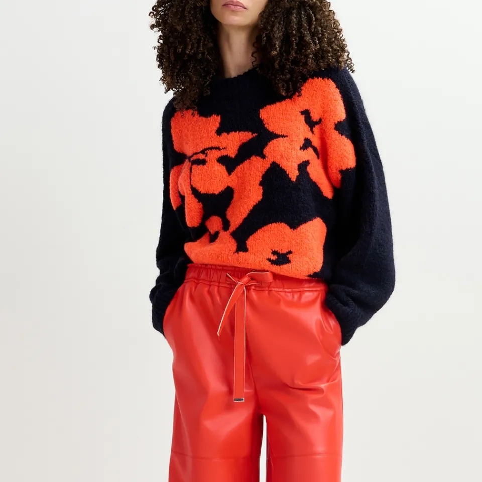 Loungewear|Knitwear|Jakke Essentiel Antwerp Garcon Intarsia Knit Jumper - S