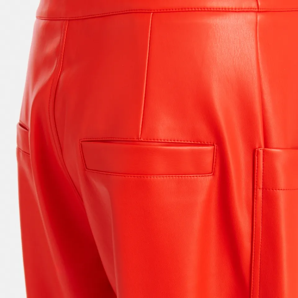 Trousers|Dr. Martens Essentiel Antwerp Grate Faux Leather Trousers - EU 34/UK 6