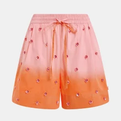 Shorts|Shorts|Dr. Martens Essentiel Antwerp Hichigan Embellished Cotton-Poplin Shorts - EU 36/UK 8