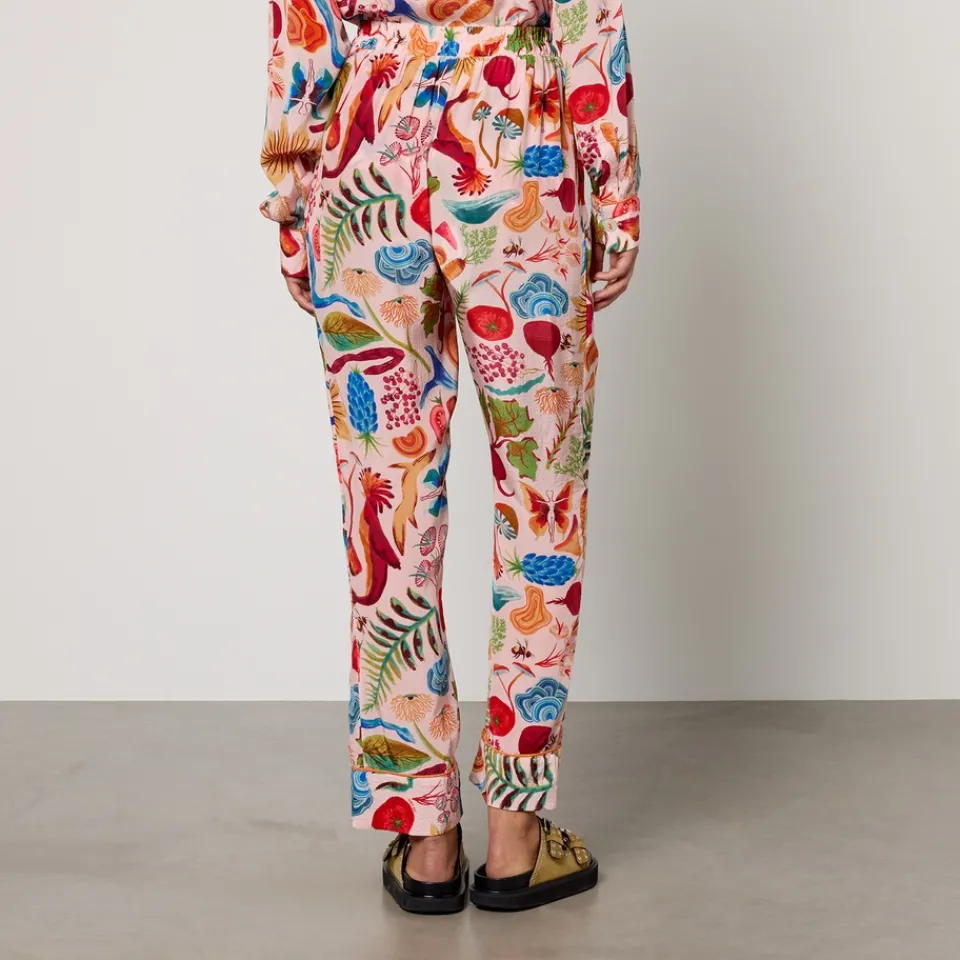 Loungewear|Farm Rio Printed Crepe Pyjama Trousers - S