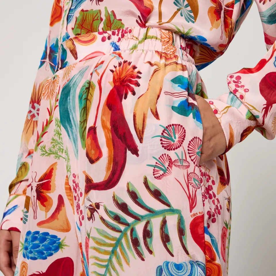 Loungewear|Farm Rio Printed Crepe Pyjama Trousers - S