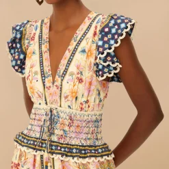 Dresses|Dresses|RIXO Farm Rio Superbloom Tapestry Cotton Maxi Dress - L
