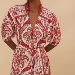 Dresses|Dresses|Farm Rio Tropical Cameo Cotton Maxi Dress - L