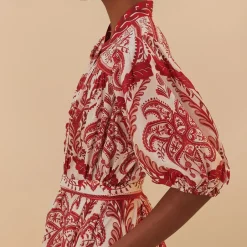 Dresses|Dresses|Farm Rio Tropical Cameo Cotton Maxi Dress - L