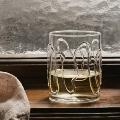 Dining|Dr. Martens Ferm Living Doodle Glasses - Set of 2 - Tall - Clear