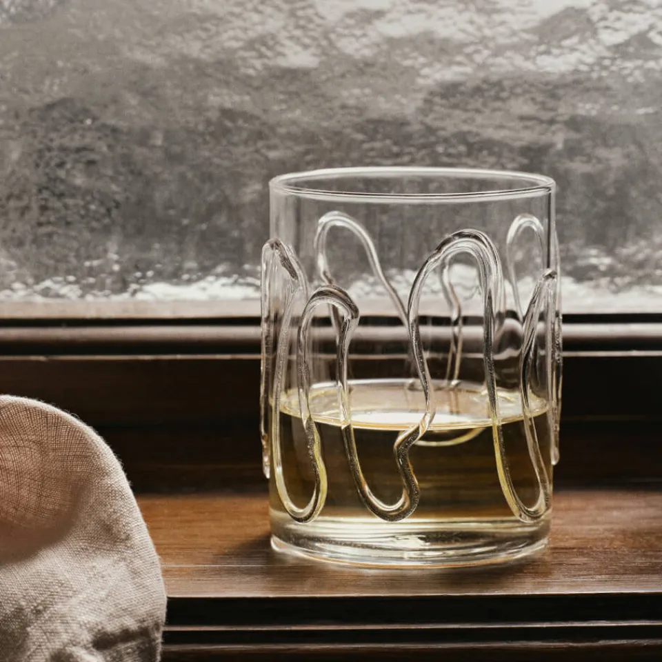 Dining|Dr. Martens Ferm Living Doodle Glasses - Set of 2 - Tall - Clear