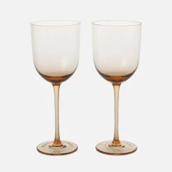 Dining|HAY Ferm Living Host White Wine Glasses - Set of 2 - Blush