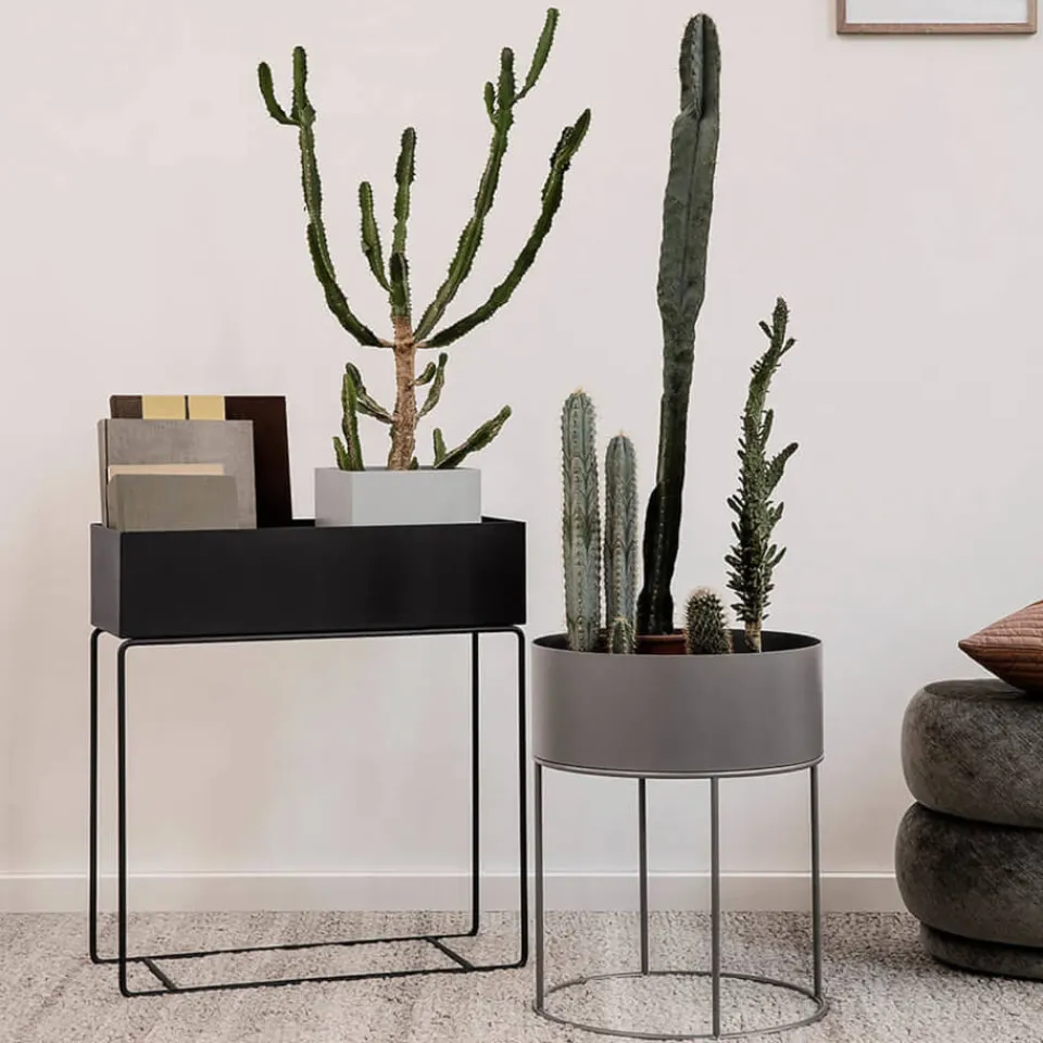Outdoors|Dr. Martens Ferm Living Plant Box and Side Table - Light Grey