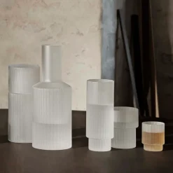 Dining|Dr. Martens Ferm Living Ripple Carafe - Frosted