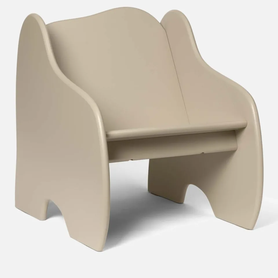 Bedroom|Dr. Martens Ferm Living Slope Lounge Chair - Cashmere