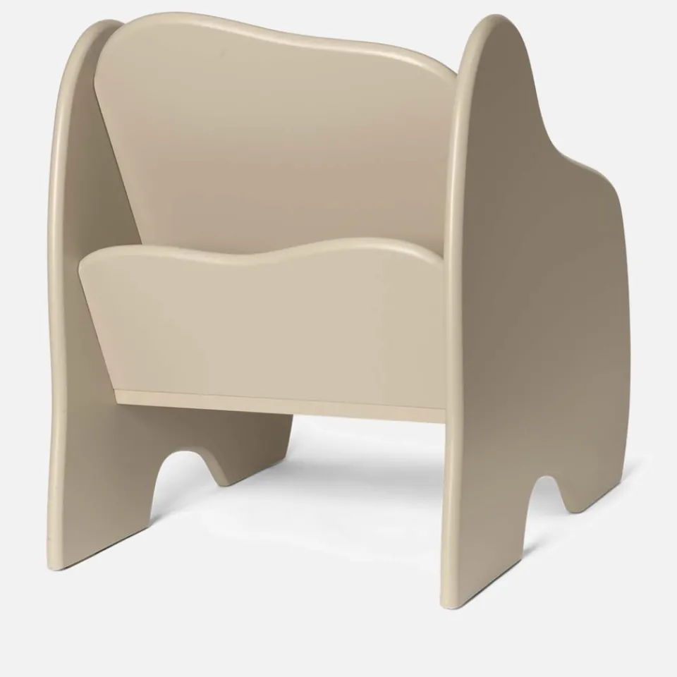 Bedroom|Dr. Martens Ferm Living Slope Lounge Chair - Cashmere