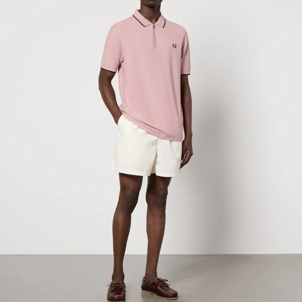 Polo Shirts|Fred Perry Crepe-Piqué Polo Shirt - XXL