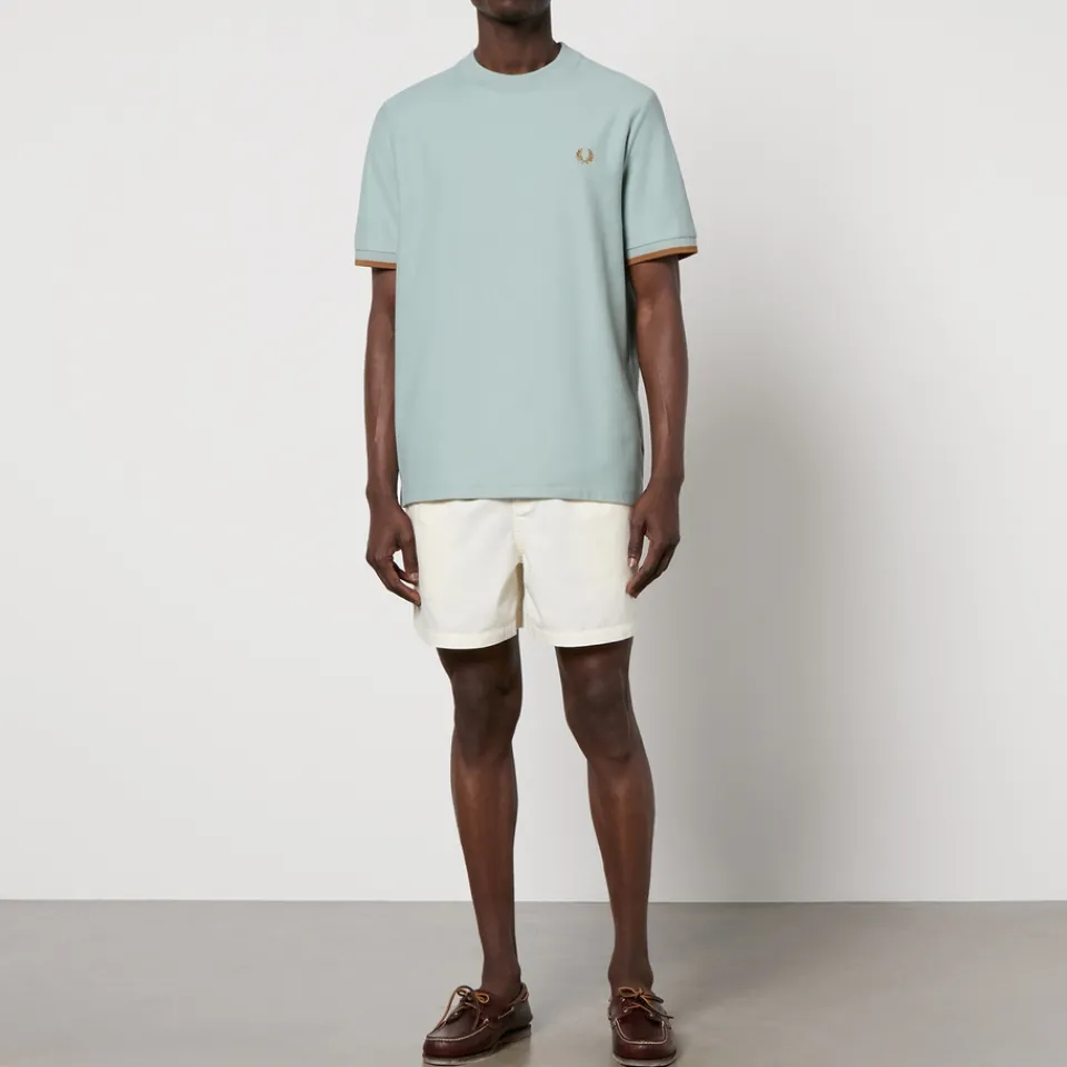Shirts|Shirts|Fred Perry Embroidered Cotton-Piqué Polo Shirt - S