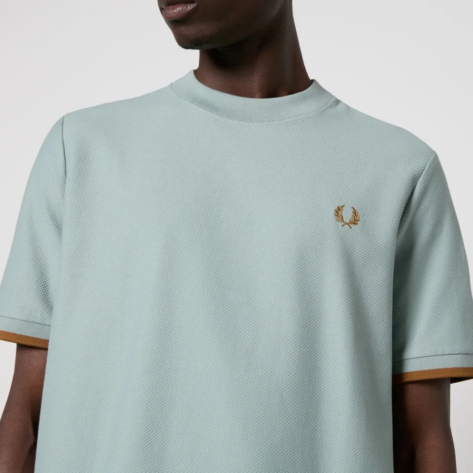 Shirts|Shirts|Fred Perry Embroidered Cotton-Piqué Polo Shirt - S