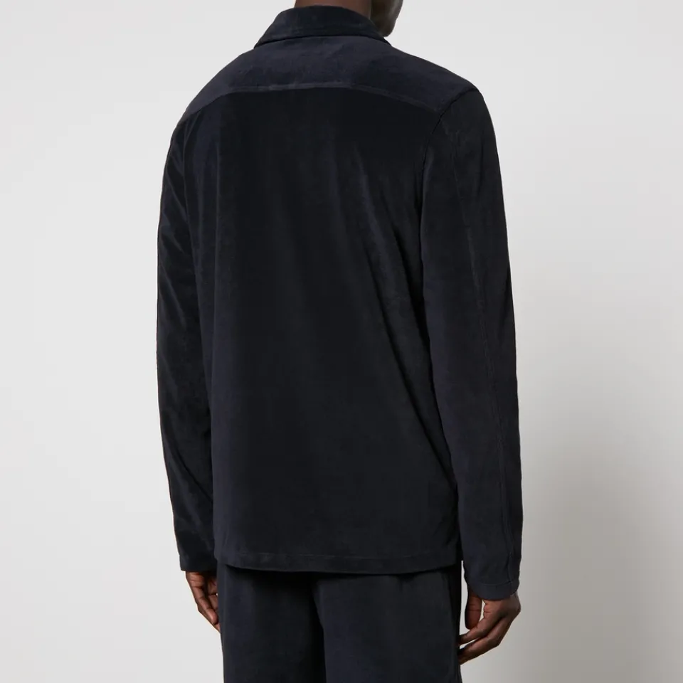 Shirts|Shirts|Dr. Martens Fred Perry Logo-Embroidered Cotton-Terry Overshirt - L