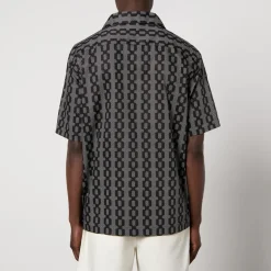 Shirts|Shirts|Veja Fred Perry Revere Printed Camp Collar Shirt - S