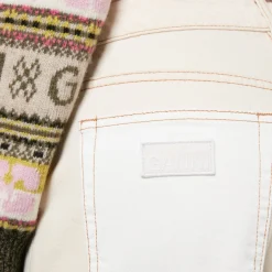 Jeans|Helmstedt Ganni Angi Organic Denim Wide-Leg Jeans - W28