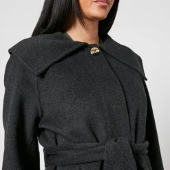 Jackets|Coats|Dr. Martens Ganni Belted Wool-Blend Jacket - EU 40/UK 12