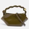 Bags|Ganni Bou Patent Recycled Leather-Blend Mini Bag