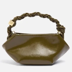 Bags|Ganni Bou Patent Recycled Leather-Blend Mini Bag