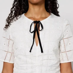 Dresses|Dresses|Ganni Broderie Anglaise Cotton Maxi Dress - EU 36/UK 8