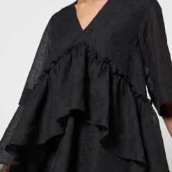 Dresses|Dresses|Marant Etoile Ganni Crinkled Georgette Mini Dress - EU 34/UK 6