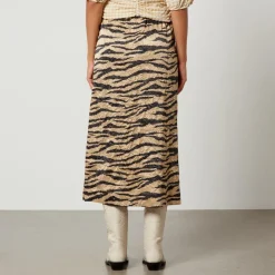 Skirts|Skirts|Dr. Martens Ganni Crinkled Satin Midi Skirt - EU 34/UK 6
