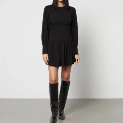 Dresses|Dresses|In The Mood For Love Ganni Gathered Cloqué Mini Dress - EU 34/UK 6